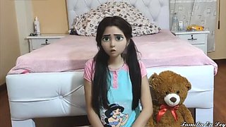 Perverted Uncle Fucks Innocent Niece In Law - Rough Hardcore Teen Punishment