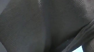 Crowded Bus Rush. Tight Pants Wife Feels the Firm Press, Panty Line Showing as She Gives in to the Moment - Part3