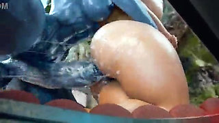 Hentai Ai monster cock