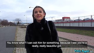 Sybil's Seductive Charm in Outdoor Passion