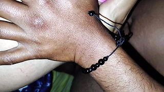 my black bull came to my home and fucks me in a rough missionary aside and gives me a huge sticky creampie to my pussy