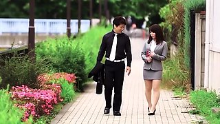 Beauty Japanese Teen Fingering Hairy Pussy