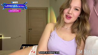 Gorgeous russian girl breathtaking adult scene