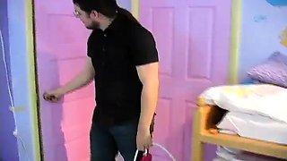 Brunette anally toys and rims sexy lesbos big ass in hi def