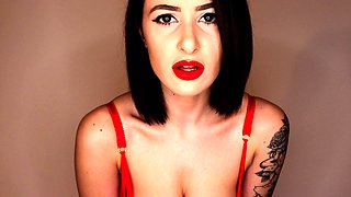 Big boobs milf masturbates with her dildo