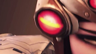 Overwatch Futa - Mercy & Widowmaker Blowjob and Doggystyle Animation