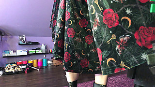Domme Waxes Guy's Legs on First Date