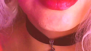Sissy Training #1 - Suck and Swallow (close-up)