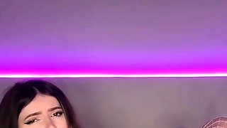 Adrianna Savu's solo lovemaking session with large melons