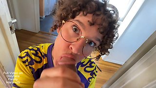 Busty milf, brunette glasses, mummy