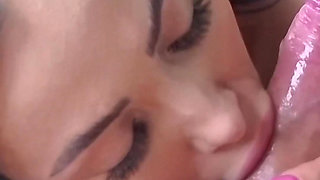 She Is a Cock Destroyer - Sexy Brunette Gostosa Ready for Rough Cowgirl Ride and Doggy Style in POV