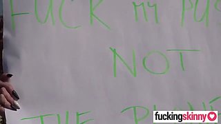 Fuck my Pussy, Not the Planet!