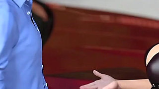 Hot Girl Fucked by a Guy in Her Own Car