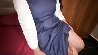 School Girlfriend Bunk Karke Oyo Mein Aayi Chodne Fucking My School Friend