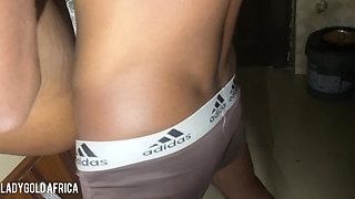 My Stepdad Sexy Wife in the Kitchen and a Hot Bikini