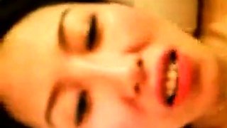 Lebanese-Chinese Chick Bangs a Black Guy
