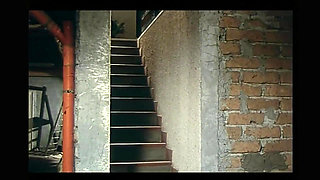 Italian Vintage Girl with Stunning Body Gives a Blowjob to a Big Hard Cock