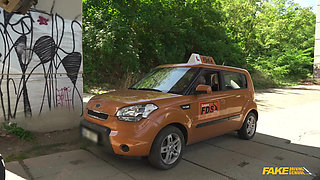 Fake Driving School - Two Hands on the Erection Yes on the Roadhead