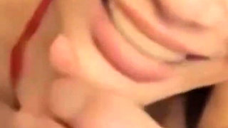 Innocent Beauty in Red