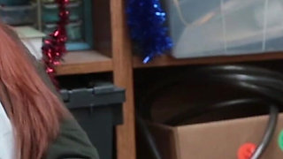 Skinny ginger teen fucked hard