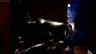 Slave gets whipped and then fucked