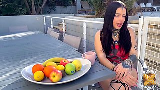 Hot French Young Tattooed Mature Laetitia Versace Fucked Hard