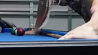 So This Is How You Use a Stick Playing Pool