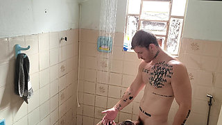 Fucking the Ass in the Shower