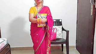 Indian Teacher Fucked Hard with Two Big Cocks in Her Pussy