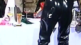 Mature Latex Women Share a Kinky Fetish Feast