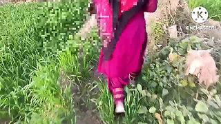 Punjabi bhabhi outdoor sex . Bhabhi fucked in doggy style in n jungle.