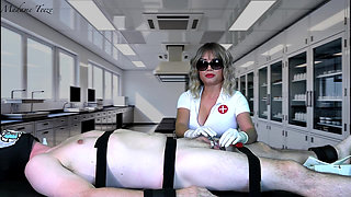 Sexual Treatment Clinic: Erectile Dysfunction Exam - Tease & Denial Handjob