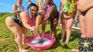 Bubbly Barefoot Babes Wet & Wild Foot Fetish Fun