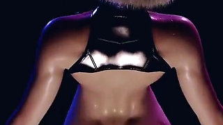 Solo Cock Riding and Cum