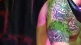 Mature Babe Stretched Wide in Wild Group Pound