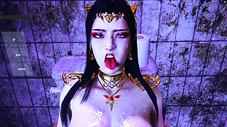 Virtual Goddess Vixen: the Curvy Spell - 3D Animation Hentai