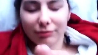 Shy Amateur Gets A Facial