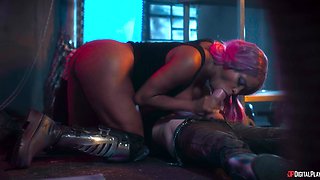 Kiki Minaj's Fiery Desire in a Seductive Anal Adventure