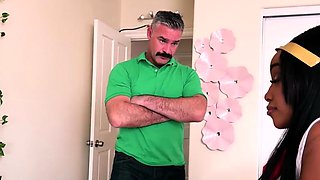 From cosplay to anal with curvy big tit ebony bombshell