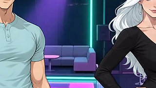 With Great Pleasure #12 - Animated Ai XXX Game - a Hot Foot Job with a MILF