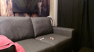 Nylon Mature Blowing up and Licking Balloons Oops Pop