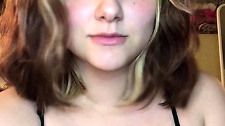 Big boobs milf masturbates with her dildo