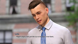 Boyfriend's Street Passion with Horny Stranger Heat