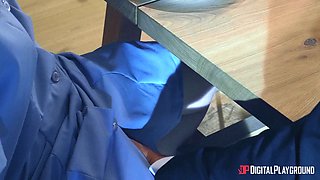 Xander Corvus' Untreatable Threesome in Kitchen Heat