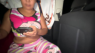 I Take My Old Woman mature latina to the Car So She Suck It And Her Husband Doesn't Know While They're Writing