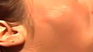 White Teen Sucking a Monster Black Cock Too Big for Her Mouth