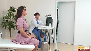 The Fertility Clinic part 2 - busty Brunette Tru Kait gets Massive Facial Cum Load