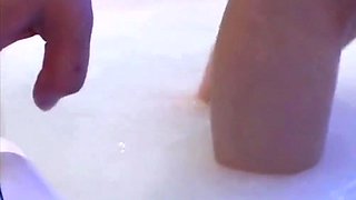 Hot Japanese Babe Blowjob A Dick In Jacuzzi And Rubbing Pussy