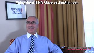 Niki Cole takes on a big old dick in POV action with JimSlip