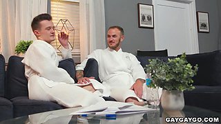 Grant and Christian's hoels banged